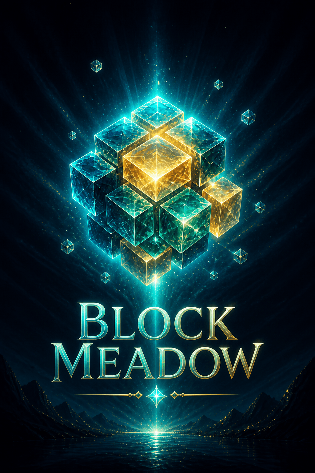 Block Meadow jewel puzzle atmosphere